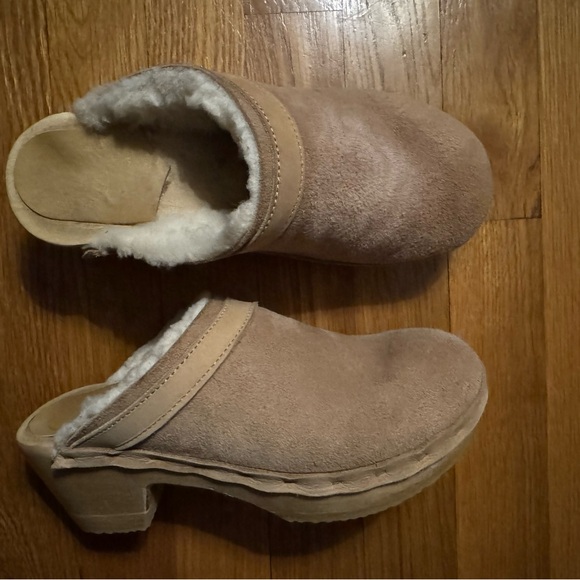 No. 6 Shearling Clogs - Picture 3 of 6